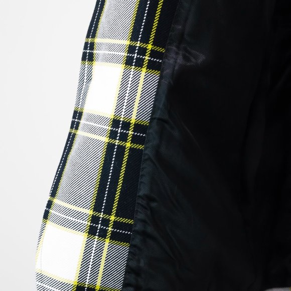 John Lawrence Sullivan Black and White Plaid Jacket - Picture 11 of 11